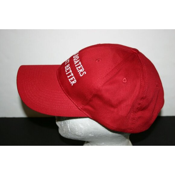 Dragon Boaters Racing hat cap Stroke it better strap red 7 1/2" Port and Company - Picture 3 of 6